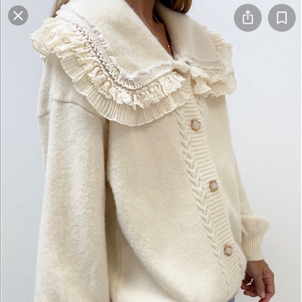 Vita Grace Beloved Shawl Collar Fancy Cardigan